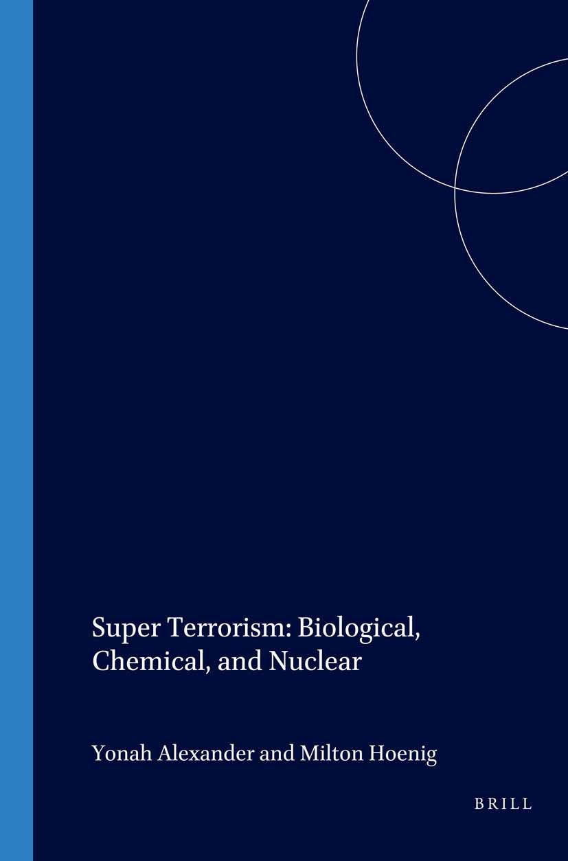 Book cover image for Super Terrorism: Biological, Chemical, and Nuclear ISBN: 9781571052186